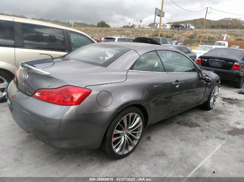 2013 Infiniti G37 Convertible Base VIN: JN1CV6FE7DM770802 Lot: 35969618