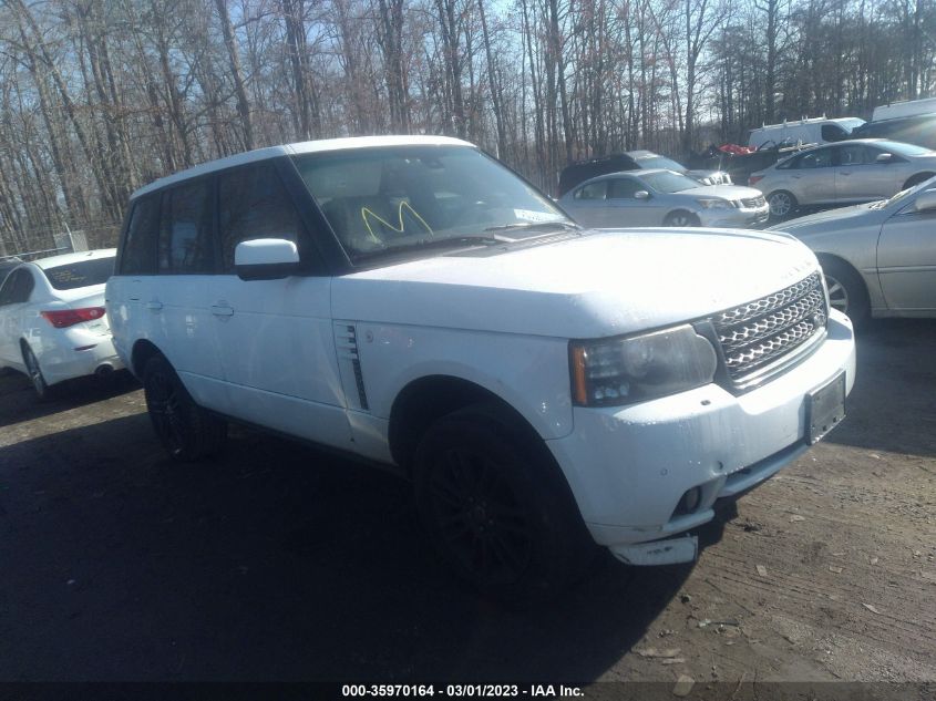 2011 Land Rover Range Rover Hse VIN: SALME1D48BA341108 Lot: 35970164