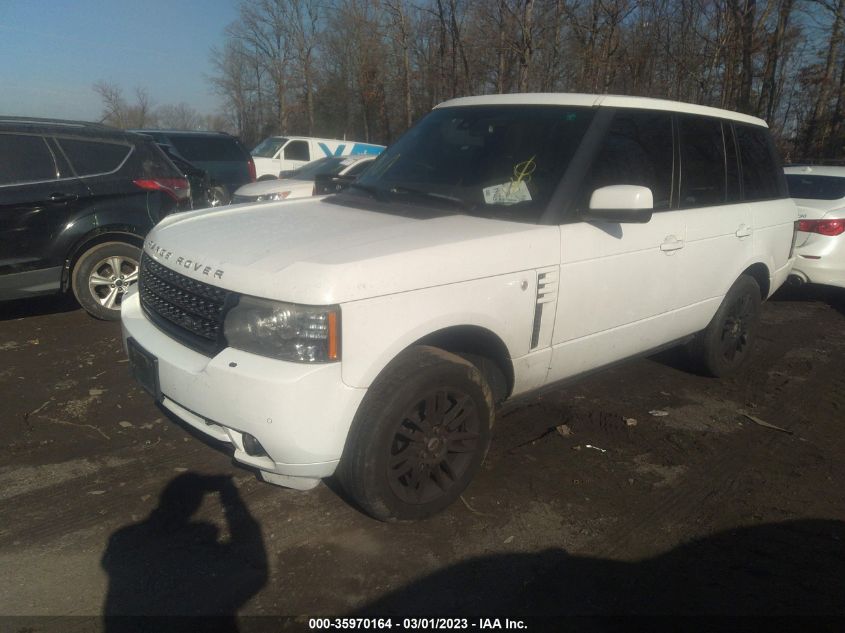 2011 Land Rover Range Rover Hse VIN: SALME1D48BA341108 Lot: 35970164