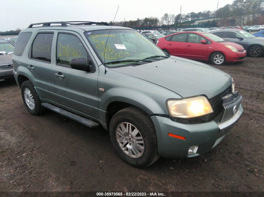 2006 Mercury Mariner Luxury/Premier VIN: 4M2CU57156KJ06822 Lot: 35970565