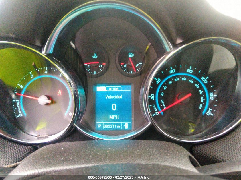 2014 Chevrolet Cruze 1Lt Auto VIN: 1G1PC5SBXE7305949 Lot: 39967766