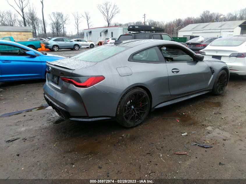 2022 BMW M4 Competition xDrive VIN: WBS43AZ04NCJ45980 Lot: 35972974