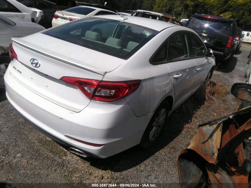 2017 Hyundai Sonata Se VIN: 5NPE24AF4HH566171 Lot: 35973644