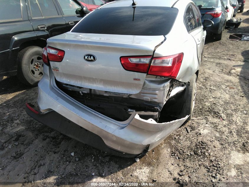 2016 Kia Rio Lx VIN: KNADM4A37G6574329 Lot: 35977244