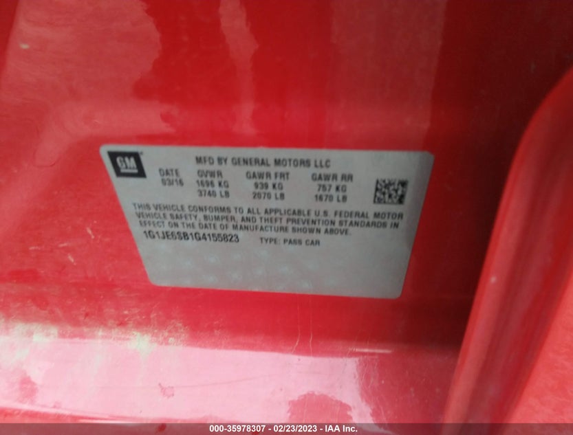 1G1JE6SB1G4155823