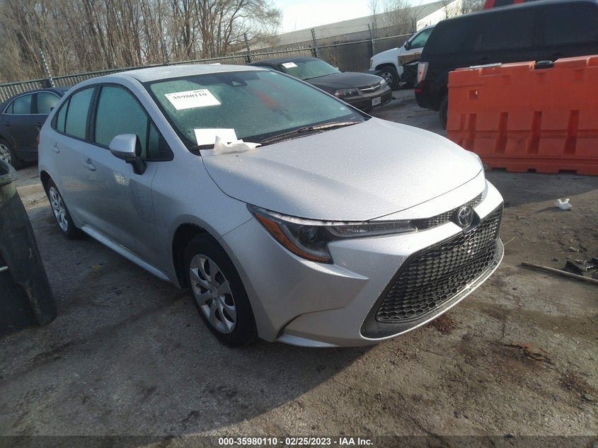 2022 TOYOTA COROLLA VIN: 5YFEPMAE3NP324821