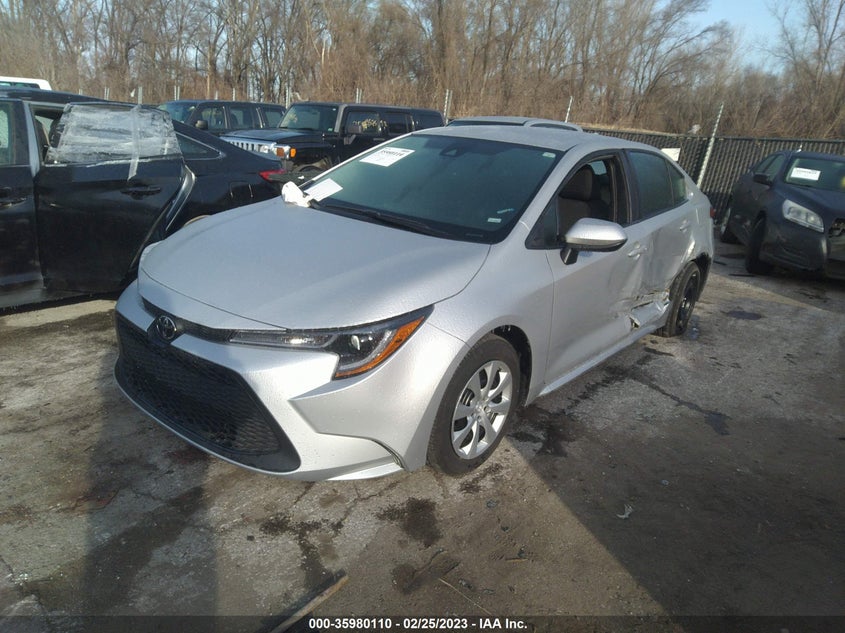2022 TOYOTA COROLLA VIN: 5YFEPMAE3NP324821