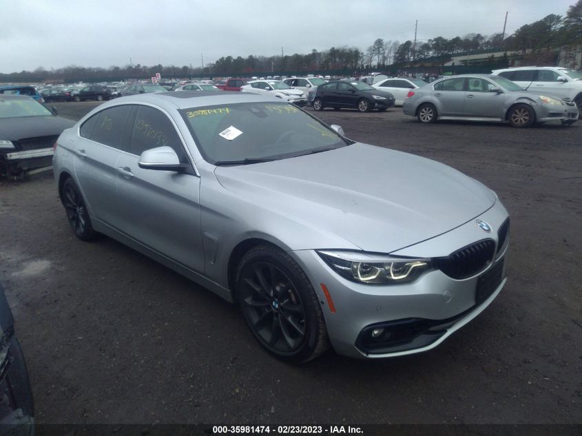 WBA4J7C51KBM74977 2019 BMW 440I Gran Coupe xDrive