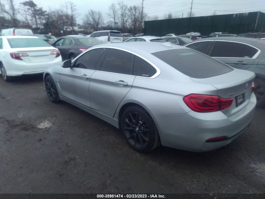 WBA4J7C51KBM74977 2019 BMW 440I Gran Coupe xDrive