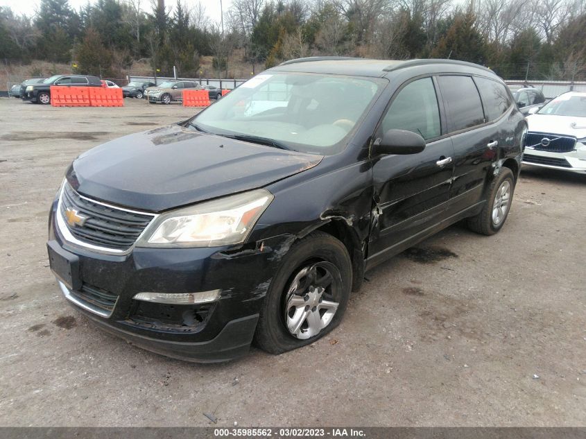 2015 Chevrolet Traverse Ls VIN: 1GNKRFED8FJ271962 Lot: 35985562