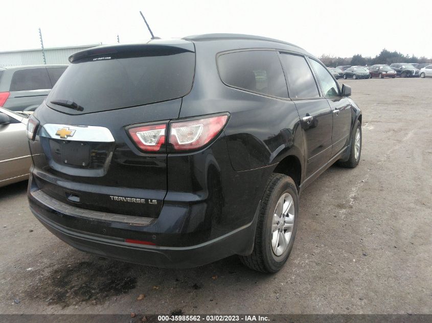 2015 Chevrolet Traverse Ls VIN: 1GNKRFED8FJ271962 Lot: 35985562