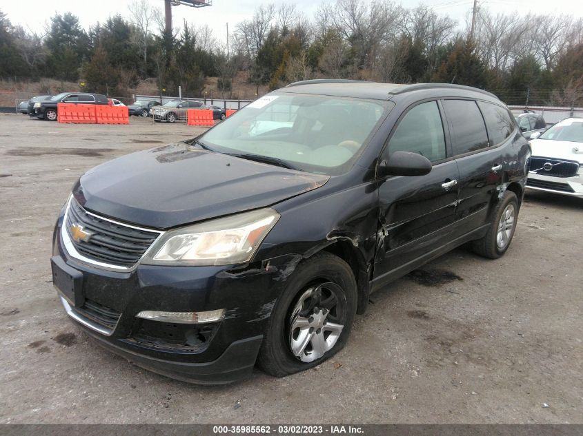 2015 Chevrolet Traverse Ls VIN: 1GNKRFED8FJ271962 Lot: 35985562