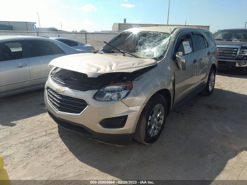 2016 Chevrolet Equinox Ls VIN: 2GNALBEK1G1126794 Lot: 35985664