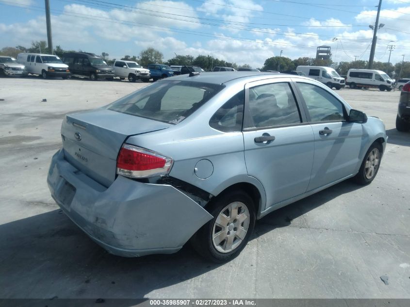 2008 Ford Focus S VIN: 1FAHP34N68W149713 Lot: 35985907