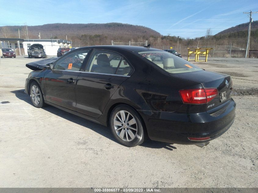 2015 Volkswagen Jetta 1.8T Se VIN: 3VWD07AJ2FM255186 Lot: 35986577