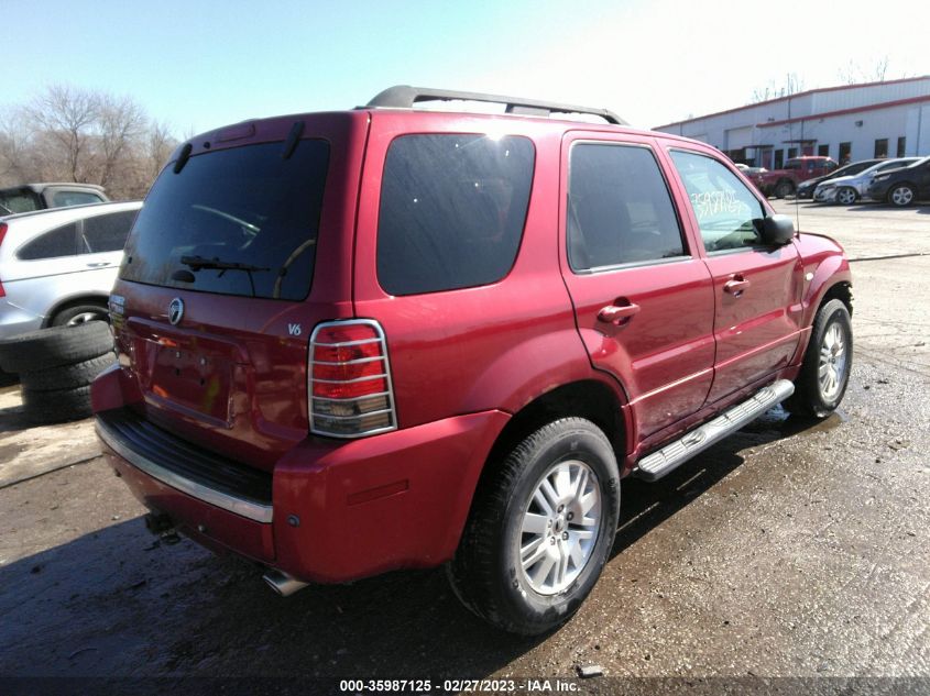 2007 Mercury Mariner Premier VIN: 4M2CU87197KJ15025 Lot: 35987125