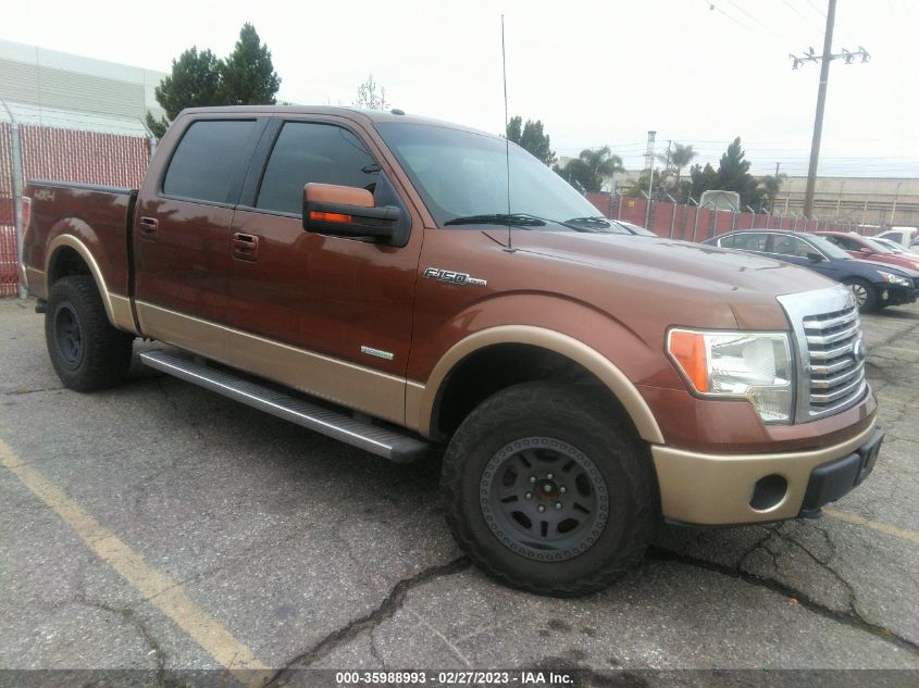 2011 Ford F-150 Lariat VIN: 1FTFW1ET0BFC18358 Lot: 35988993