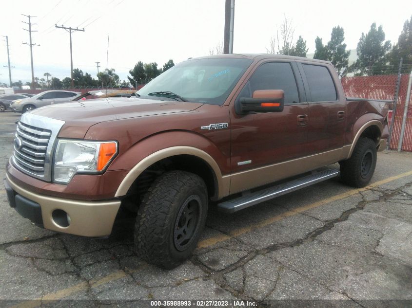 1FTFW1ET0BFC18358 2011 Ford F-150 Lariat