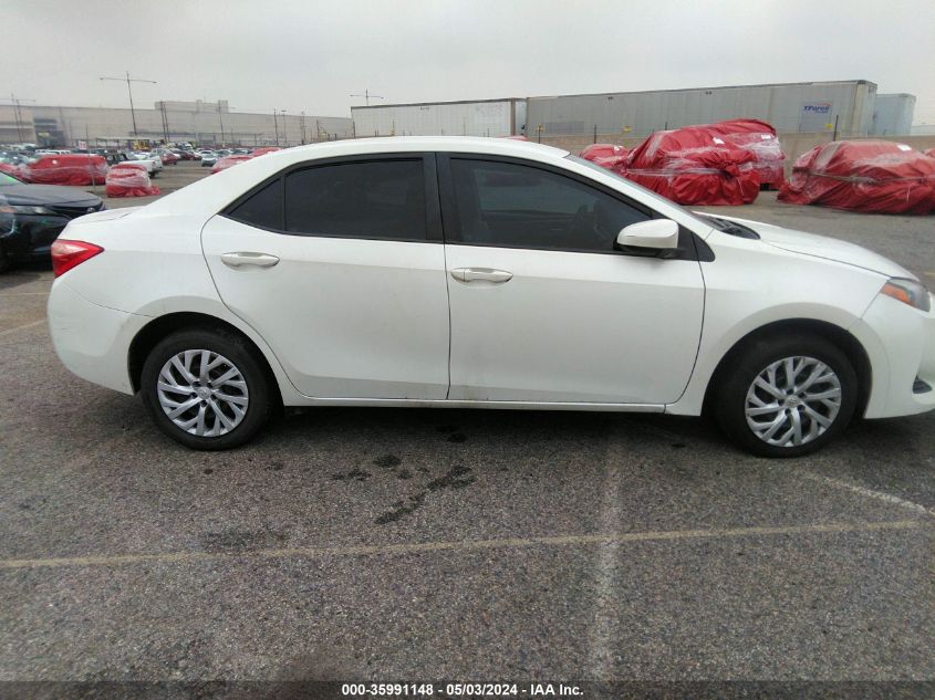 2018 Toyota Corolla Le VIN: 5YFBURHE9JP836396 Lot: 35991148