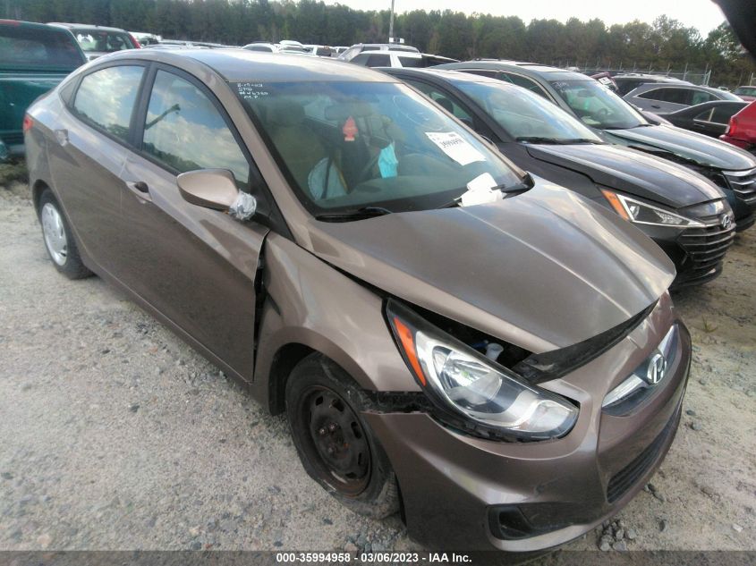 KMHCT4AE3EU686472 2014 Hyundai Accent Gls