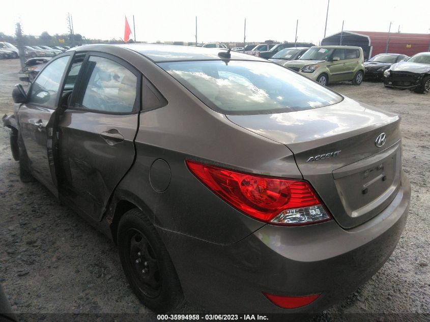 2014 Hyundai Accent Gls VIN: KMHCT4AE3EU686472 Lot: 35994958