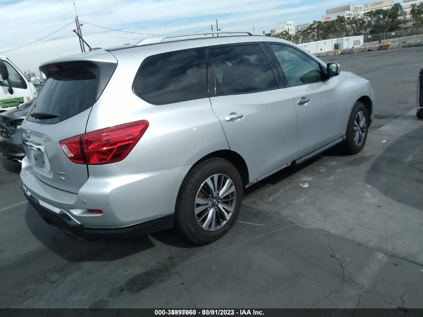 2017 Nissan Pathfinder Sv VIN: 5N1DR2MM8HC637529 Lot: 35997660