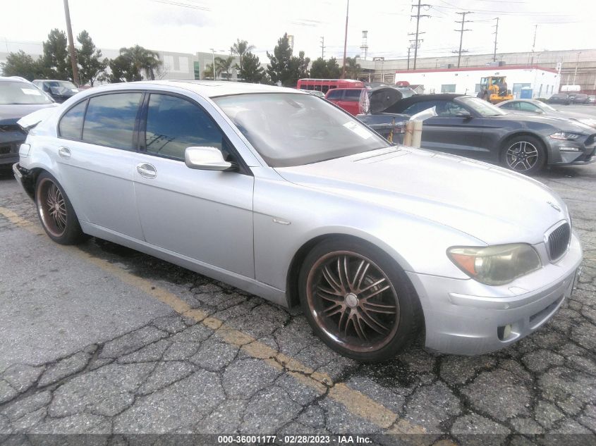 WBAHN83576DT26113 2006 BMW 750Li