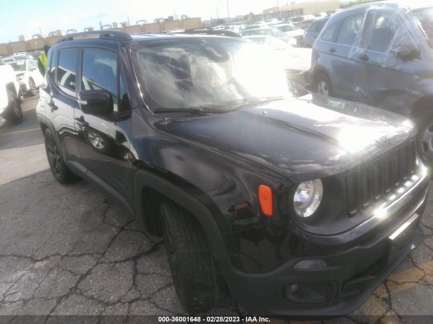 2018 Jeep Renegade Altitude Fwd VIN: ZACCJABBXJPH05494 Lot: 36001648