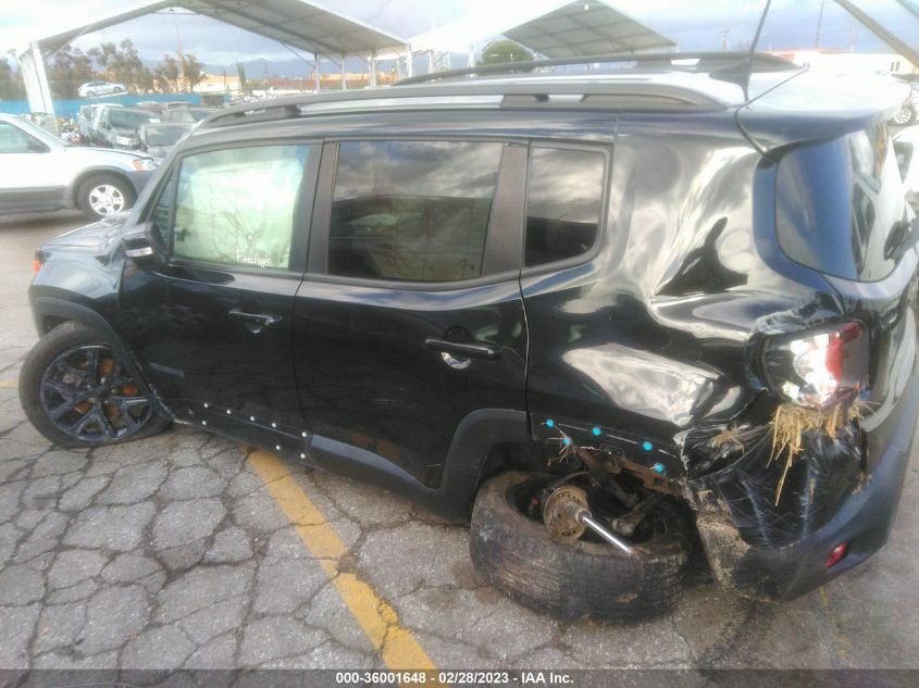 2018 Jeep Renegade Altitude Fwd VIN: ZACCJABBXJPH05494 Lot: 36001648