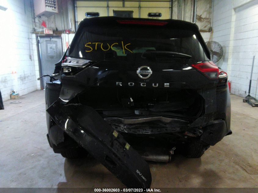 2021 Nissan Rogue Sv Intelligent Awd VIN: JN8AT3BB5MW226134 Lot: 36002603