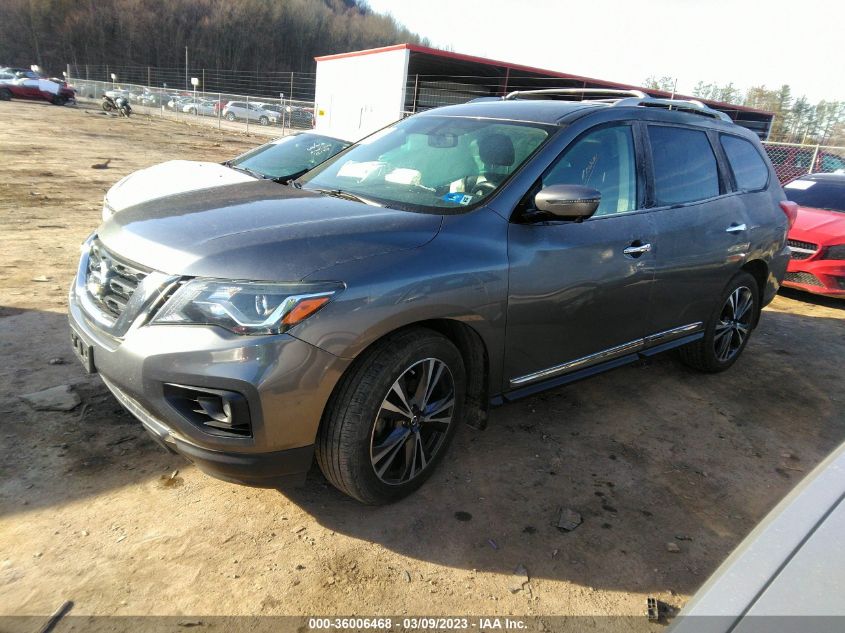 2017 Nissan Pathfinder Platinum VIN: 5N1DR2MM7HC906569 Lot: 36006468