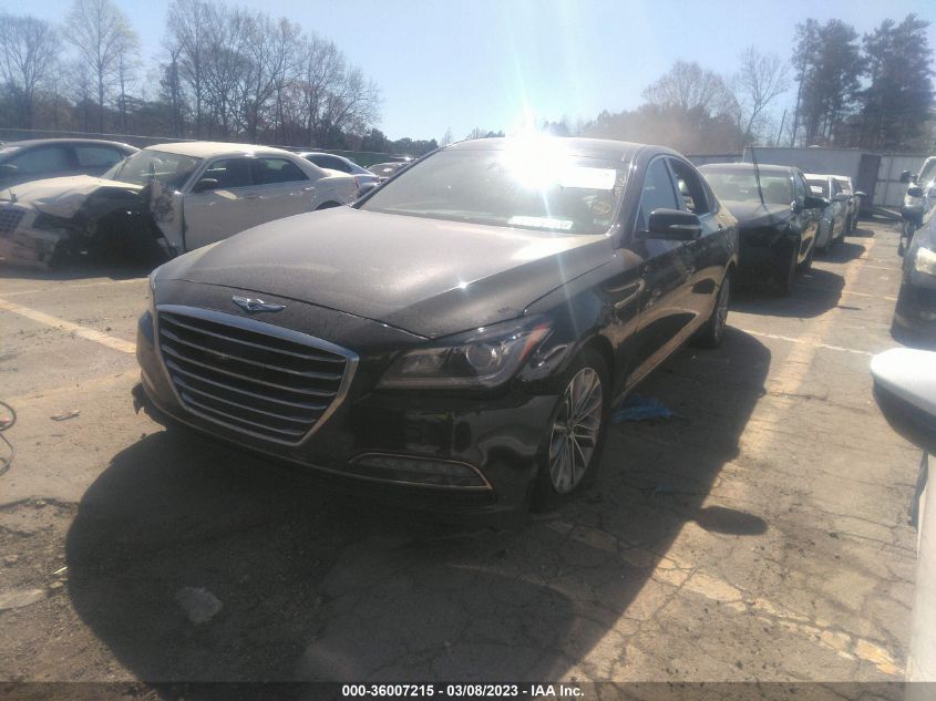 2017 Genesis G80 3.8 VIN: KMHGN4JE7HU178215 Lot: 36007215