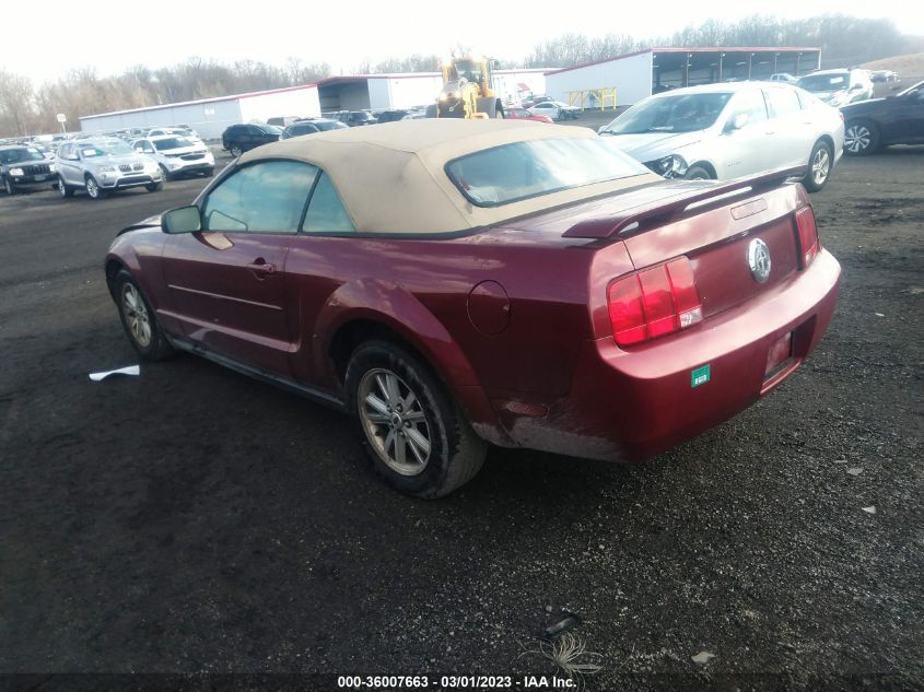 2006 Ford Mustang V6 VIN: 1ZVFT84N465222250 Lot: 36007663