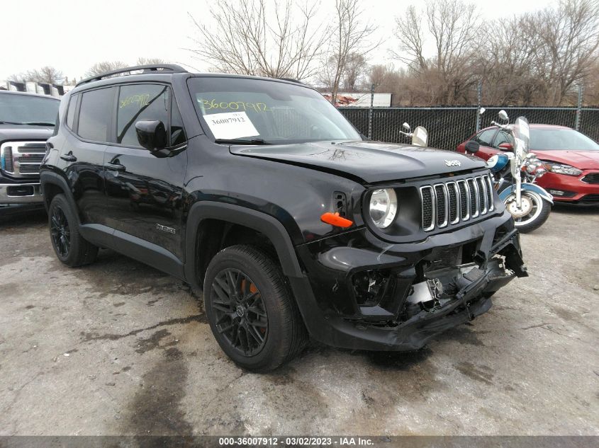 2019 Jeep Renegade Latitude 4X4 VIN: ZACNJBBB9KPK71968 Lot: 36007912