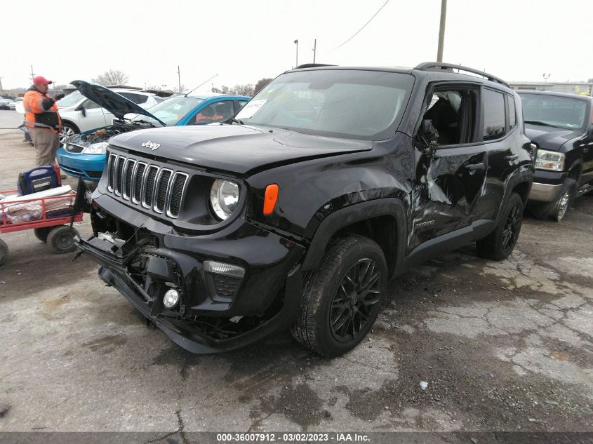 2019 Jeep Renegade Latitude 4X4 VIN: ZACNJBBB9KPK71968 Lot: 36007912