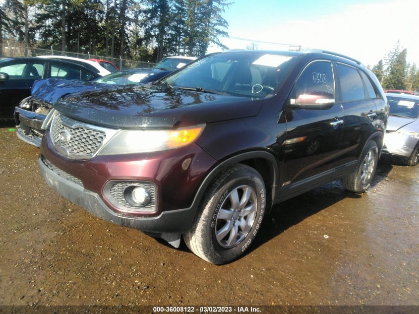 2012 Kia Sorento Lx V6 VIN: 5XYKTDA23CG226068 Lot: 36008122