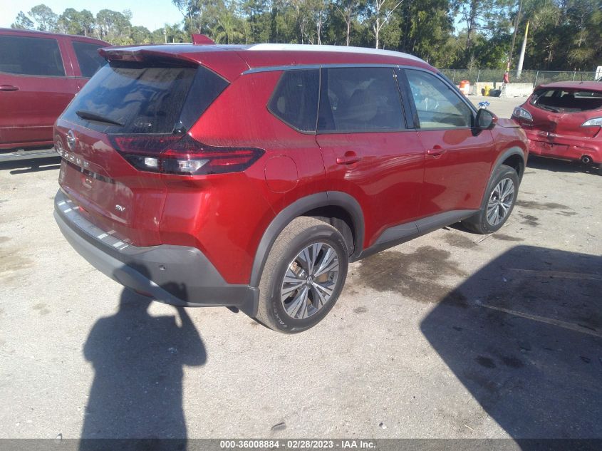 2021 Nissan Rogue Sv VIN: 5N1AT3BA3MC713428 Lot: 36008884