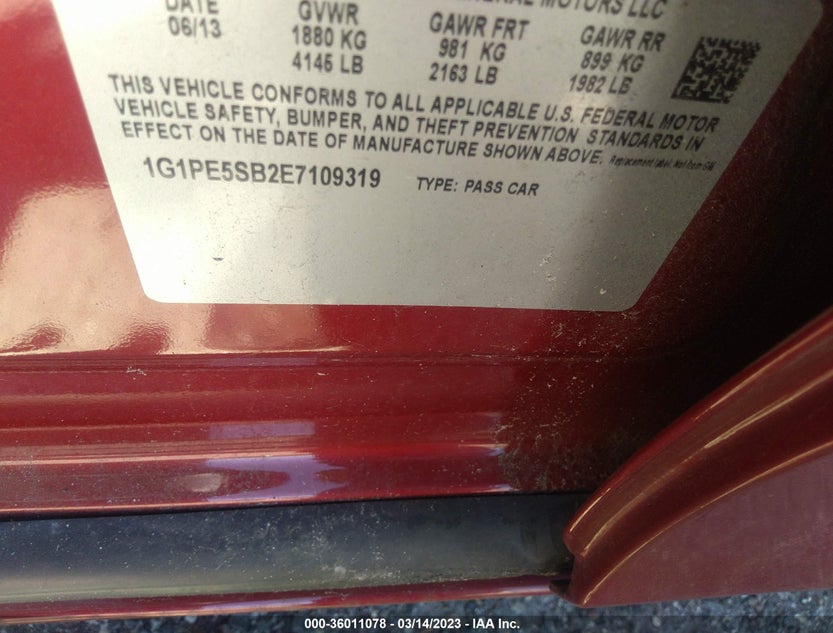 1G1PE5SB2E7109319