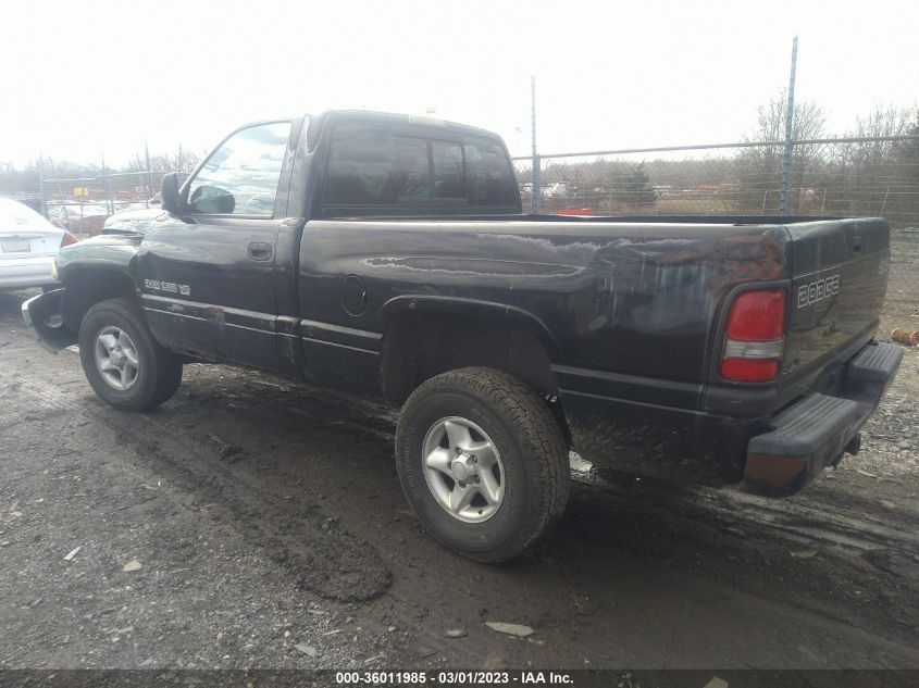 1B7HF16Y4YS557109 2000 Dodge Ram 1500 St