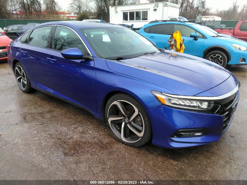 2018 Honda Accord Sport VIN: 1HGCV1F36JA140847 Lot: 36012056