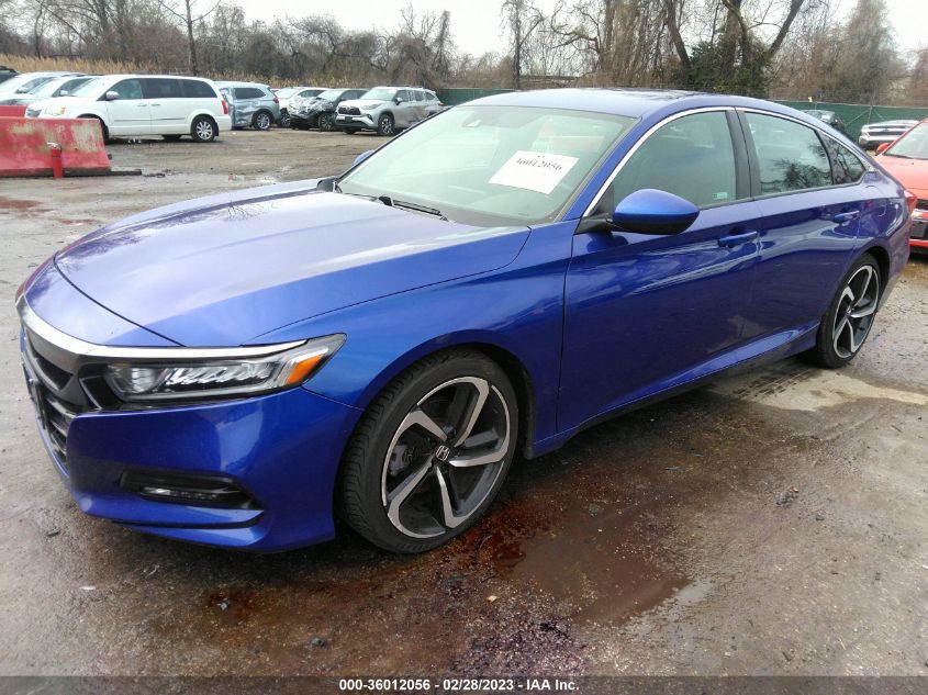 2018 Honda Accord Sport VIN: 1HGCV1F36JA140847 Lot: 36012056