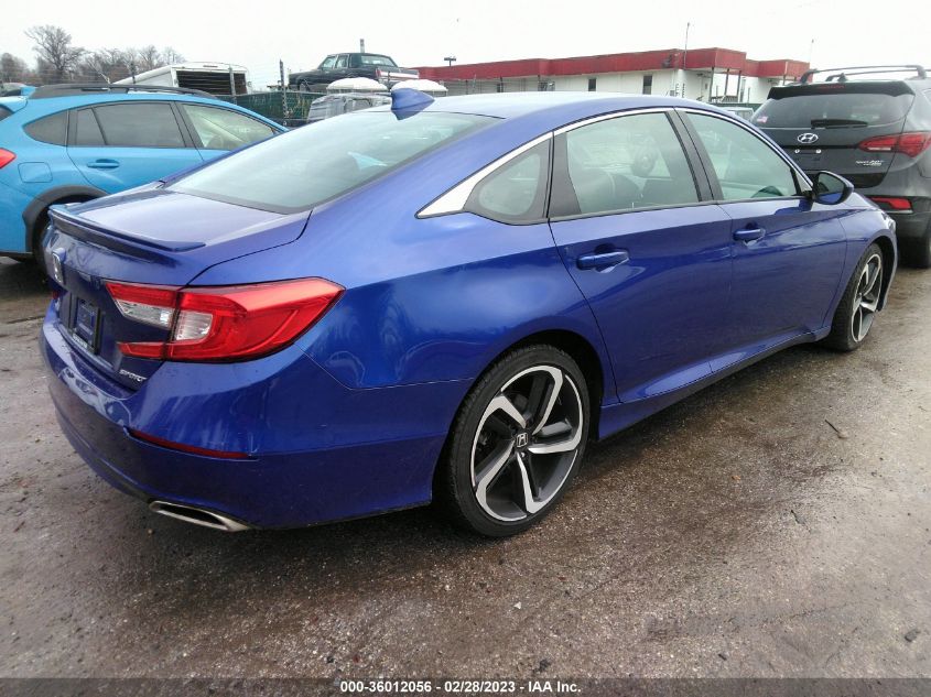 2018 Honda Accord Sport VIN: 1HGCV1F36JA140847 Lot: 36012056