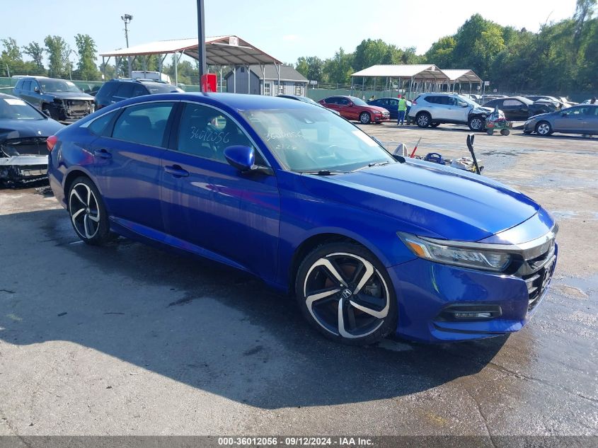 2018 Honda Accord Sport VIN: 1HGCV1F36JA140847 Lot: 36012056