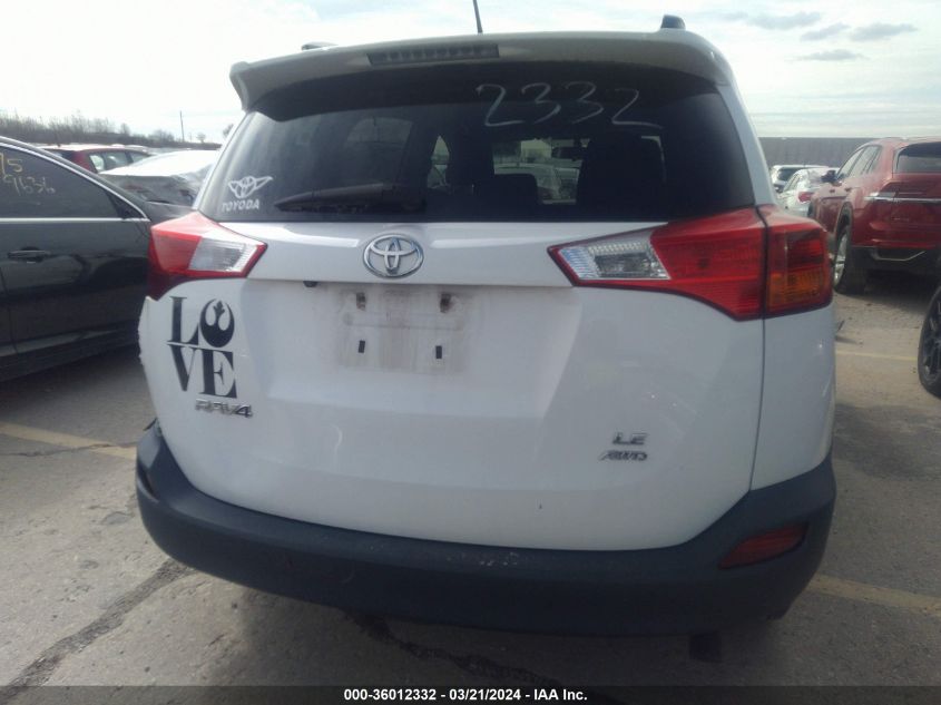 2T3BFREV3FW337492 2015 Toyota Rav4 Le