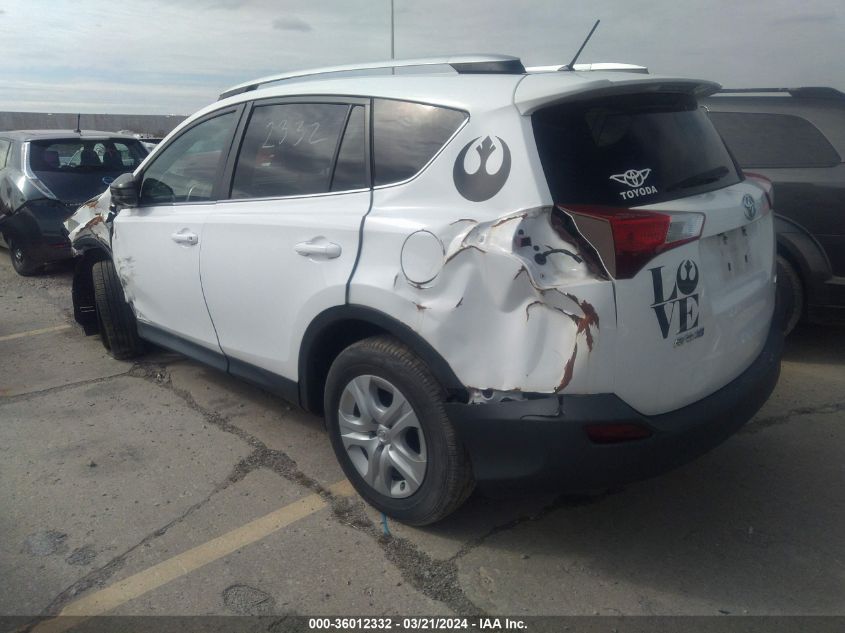 2T3BFREV3FW337492 2015 Toyota Rav4 Le