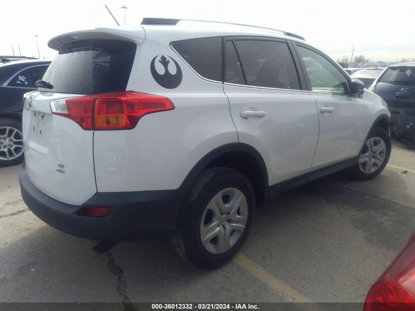 2T3BFREV3FW337492 2015 Toyota Rav4 Le