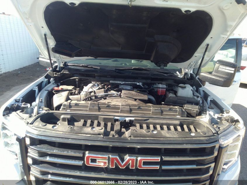 2022 GMC Sierra 2500Hd 4Wd Standard Bed At4 VIN: 1GT49PEY6NF232475 Lot: 36012666