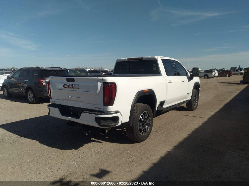 2022 GMC Sierra 2500Hd 4Wd Standard Bed At4 VIN: 1GT49PEY6NF232475 Lot: 36012666