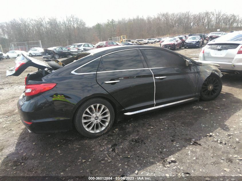 2015 Hyundai Sonata Limited VIN: 5NPE34AF1FH071579 Lot: 36012884