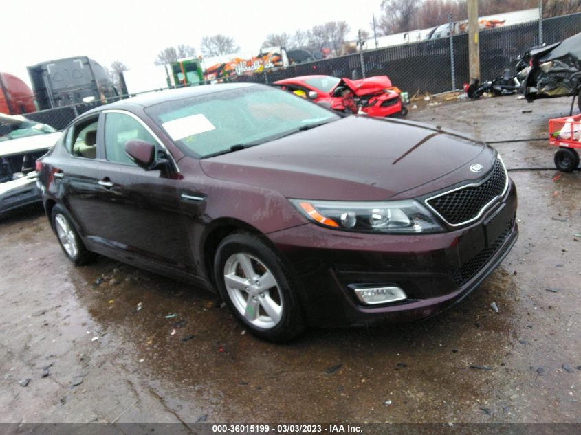 2015 Kia Optima Lx VIN: 5XXGM4A71FG448812 Lot: 36015199